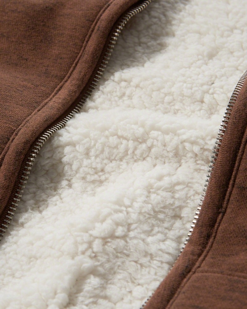 Hình Áo khoác nam Hollister HCO-US-K05 Textured Sherpa