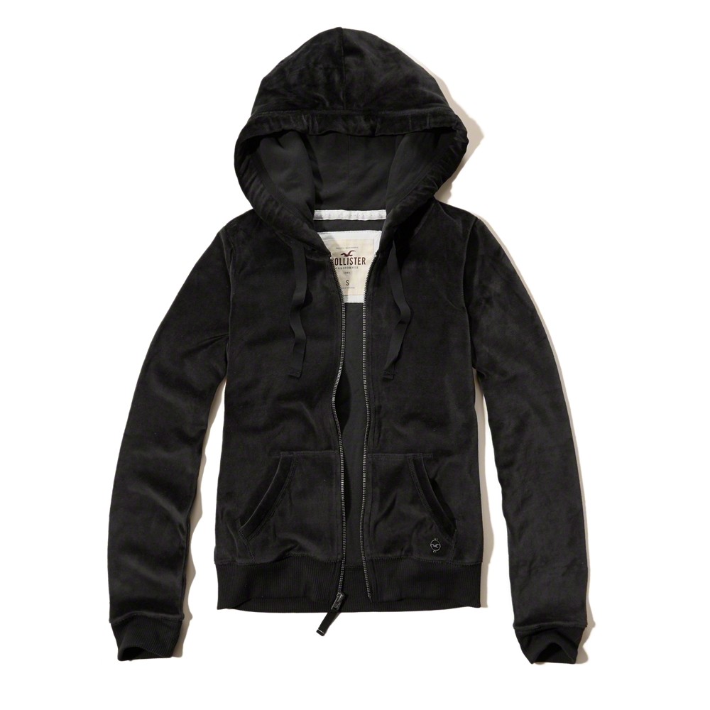 Hình Áo khoác nữ Hollister HCO-US-NK02 Velour Full Zip