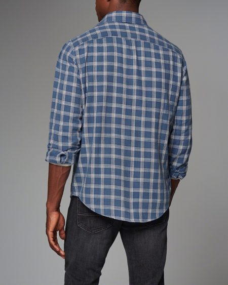 Hình Áo sơmi nam Abercrombie & Fitch AF-US-SM27 Plaid Shirt