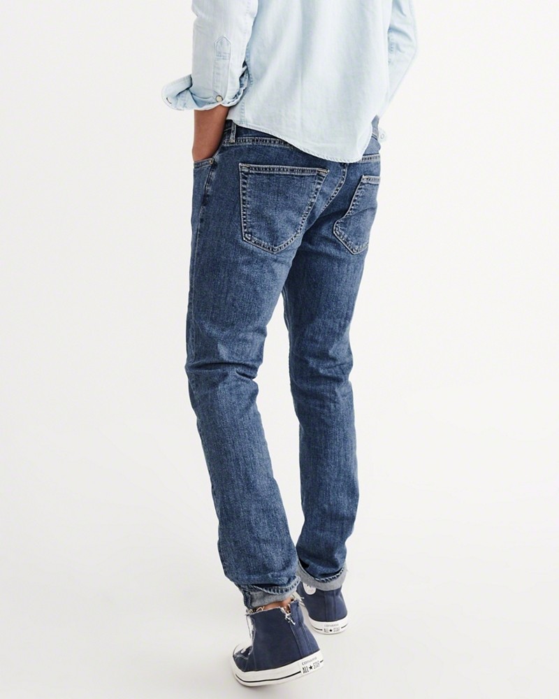 Hình Quần Jean nam Abercrombie & Fitch AF-US-J14 Skinny Jeans