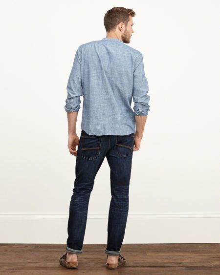 Hình Quần Jean nam Abercrombie & Fitch AF-US-J15 Super Skinny