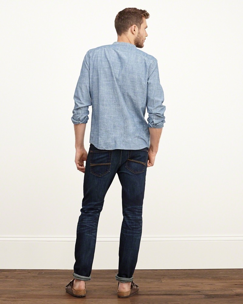 Hình Quần Jean nam Abercrombie & Fitch AF-US-J15 Super Skinny