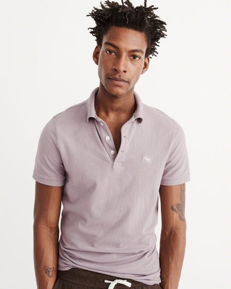 Hình Áo thun polo Abercrombie & Fitch AF-US-P08 Stretch Icon Polo