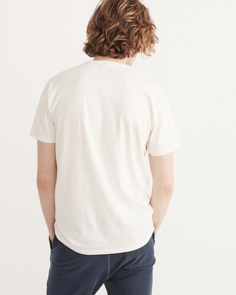 Hình Áo thun nam Abercrombie & Fitch AF-T182 Crew Neck Tee
