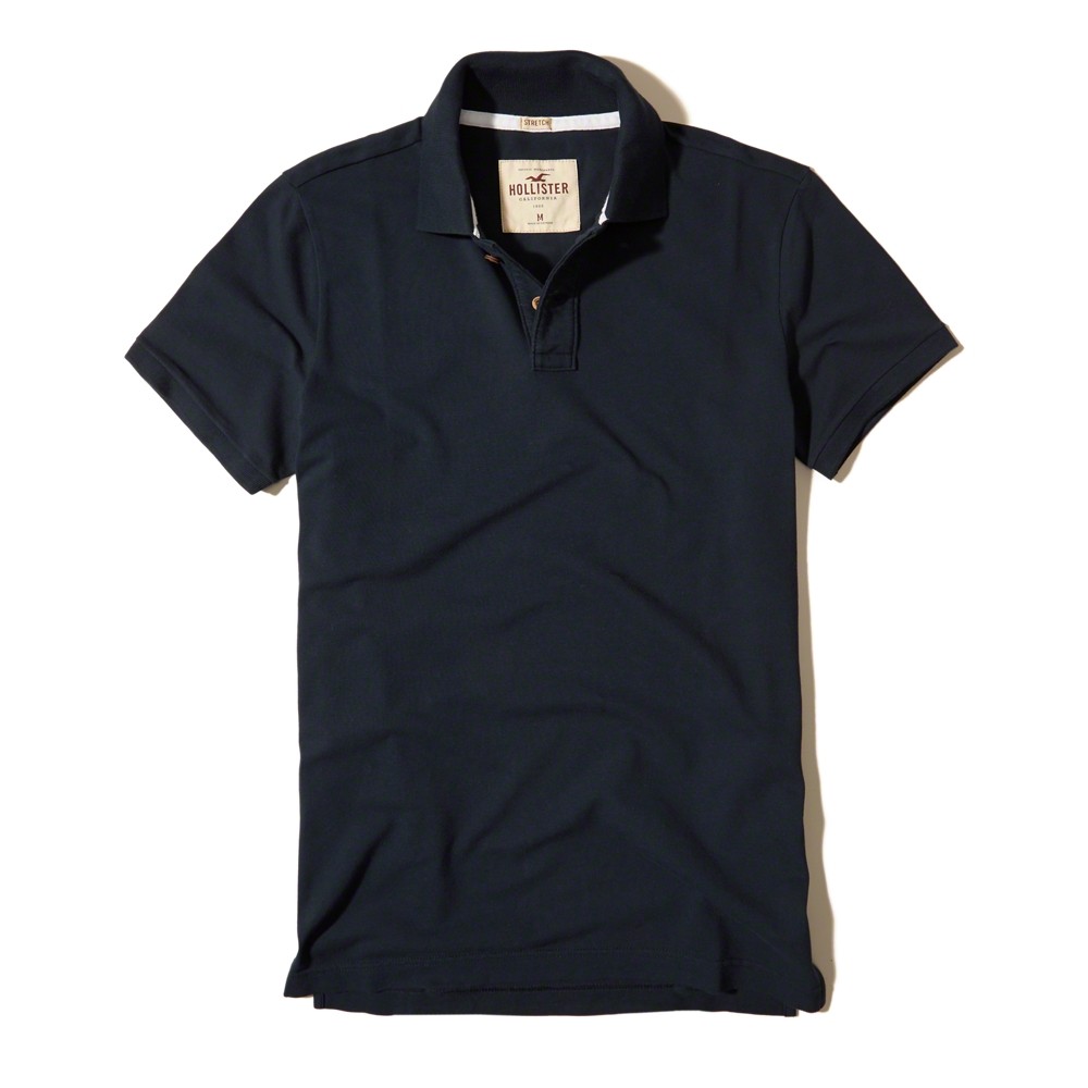 Hình Áo thun nam Hollister HCO-P107 Stretch Pique Polo