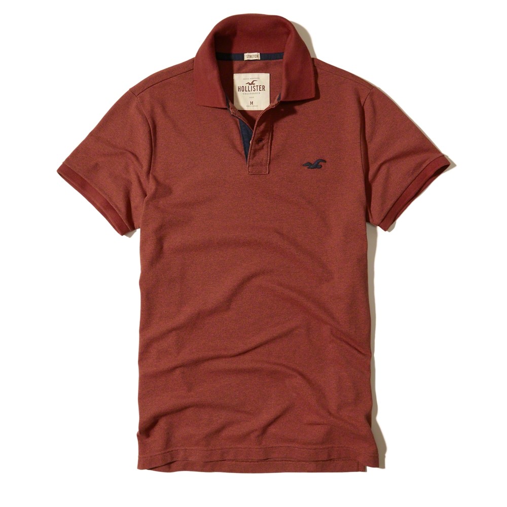 Hình Áo thun nam Hollister HCO-P82 Stretch Pique Icon