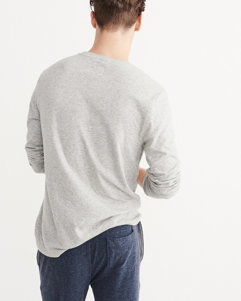 Hình Áo thun nam Abercrombie & Fitch AF-US-H01 Lounge Henley