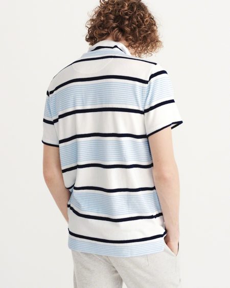 Hình Áo thun polo Abercrombie & Fitch AF-US-P13 Terry Polo