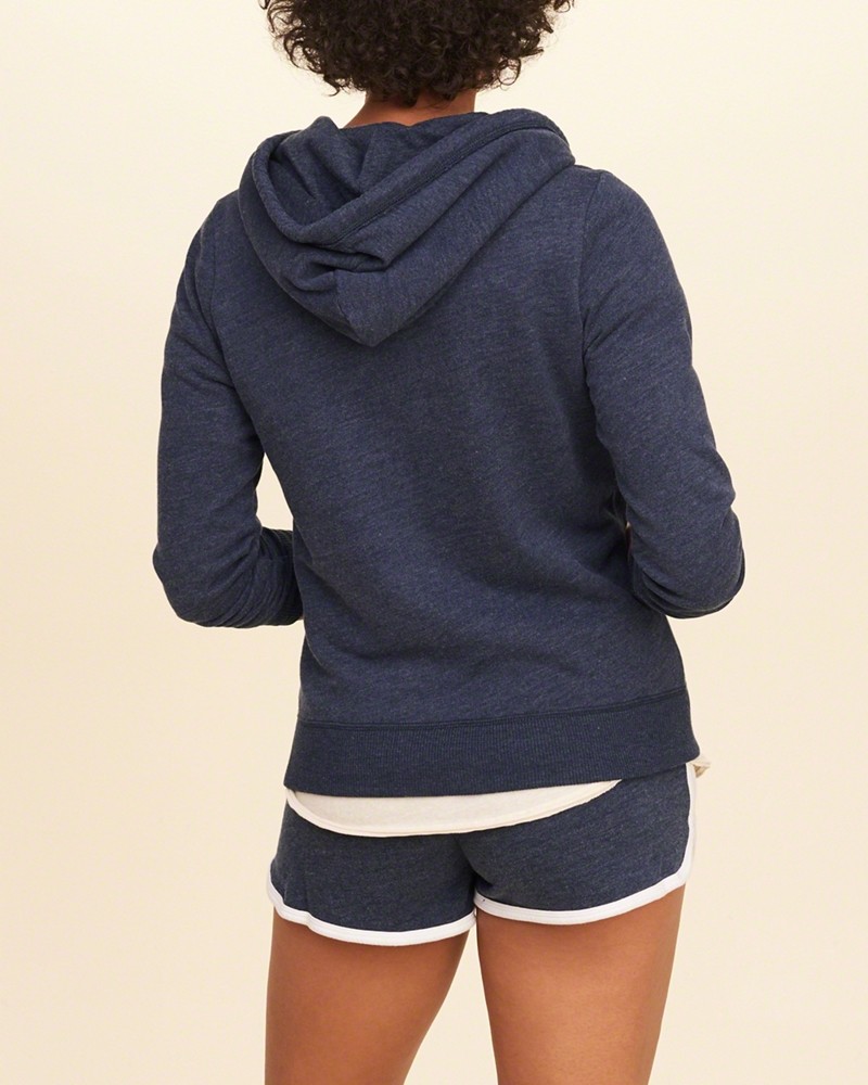 Hình Áo khoác nữ Hollister HCO-US-NK05 Logo Graphic Hoodie