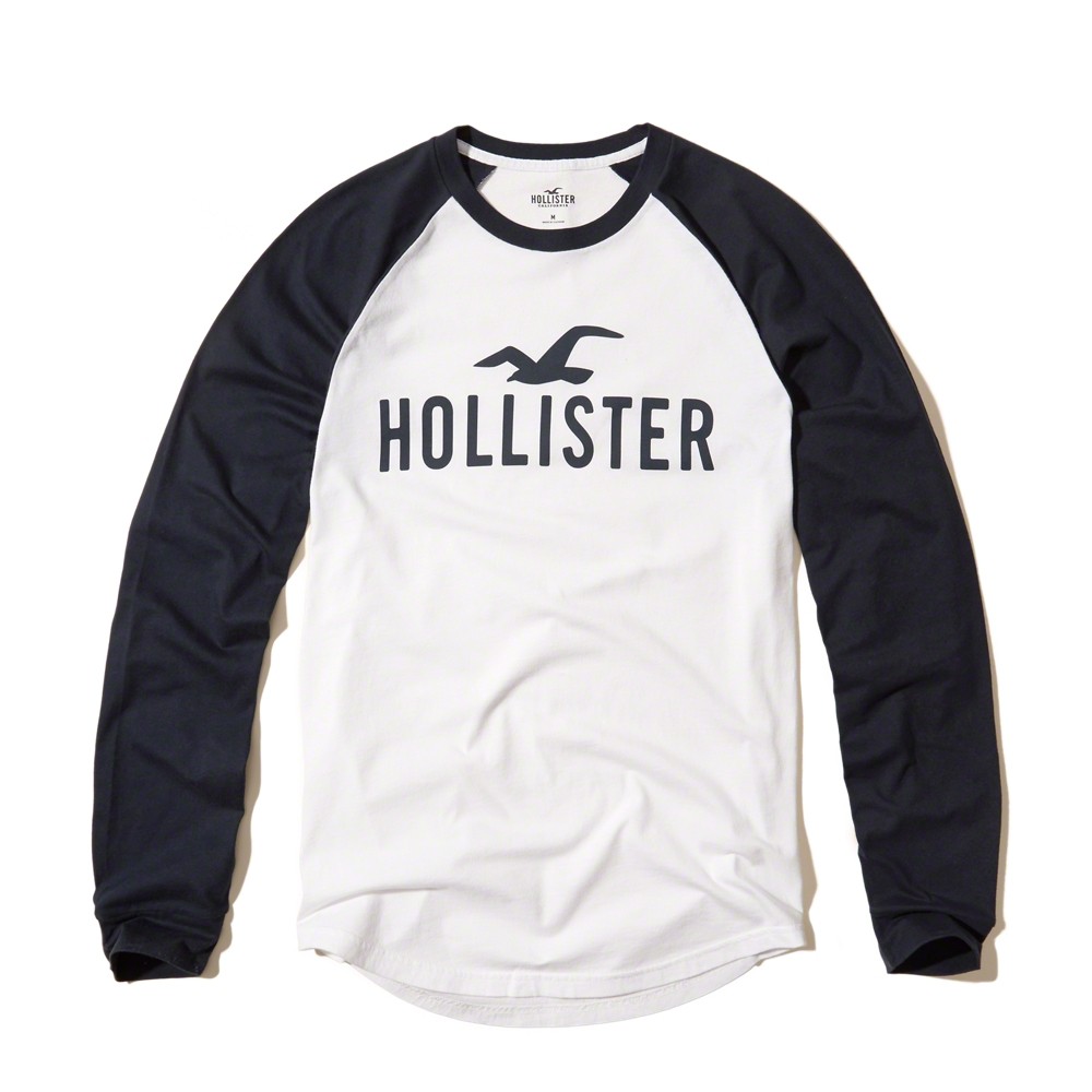 Hình Áo thun nam Hollister HCO-US-T05 Colorblock Raglan