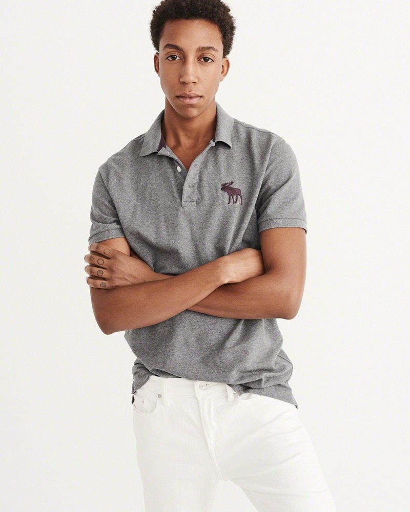 Hình Áo thun polo Abercrombie & Fitch AF-US-P15 Stretch Pique Polo