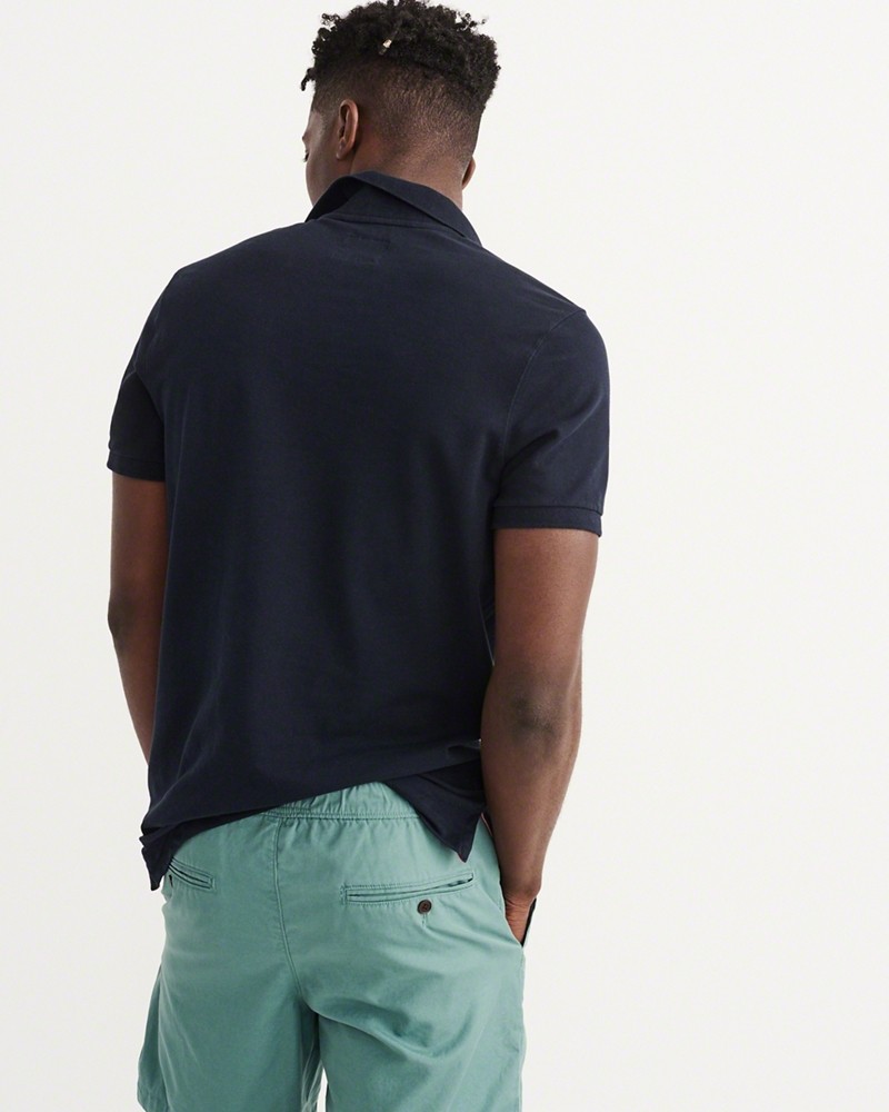 Hình Áo thun polo Abercrombie & Fitch AF-US-P17 Stretch Pique Polo