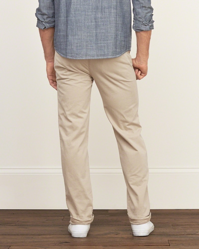Hình Quần dài nam Abercrombie & Fitch AF-US-Q05 Slim Straight Chinos