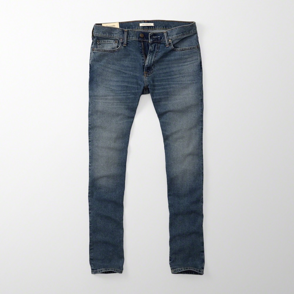 Hình Quần Jean nam Abercrombie & Fitch AF-US-J22 Skinny Jeans