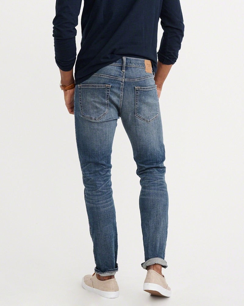 Hình Quần Jean nam Abercrombie & Fitch AF-US-J23 Skinny Performance