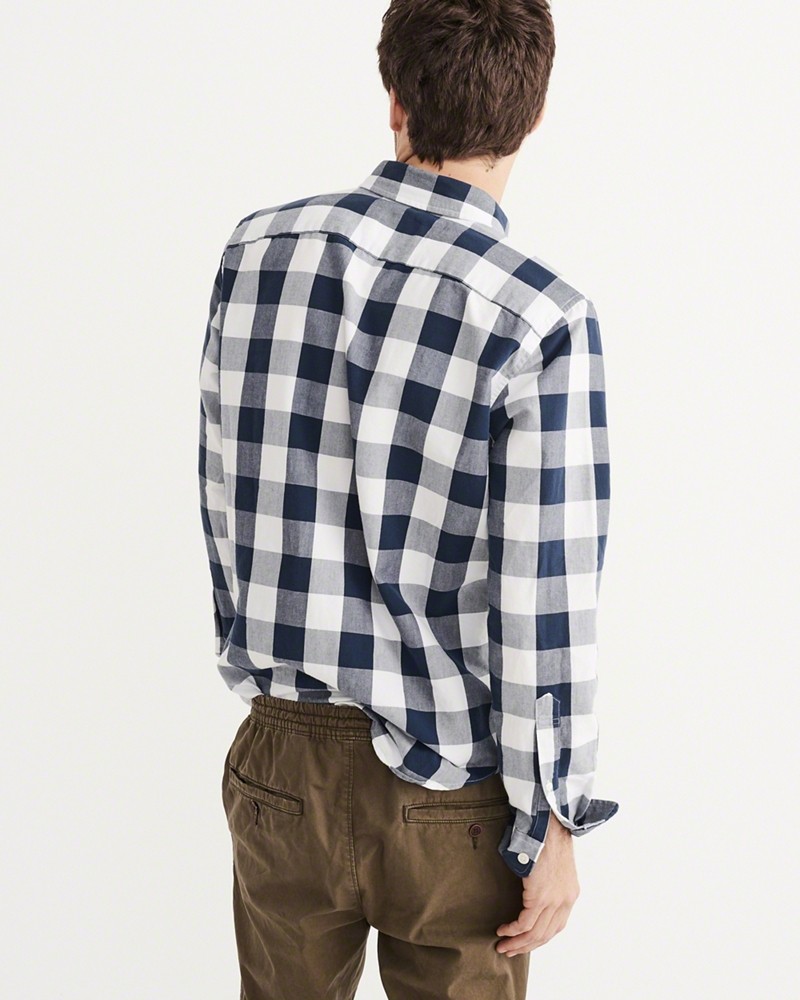 Hình Áo sơmi nam Abercrombie & Fitch AF-US-SM38 Oxford Shirt