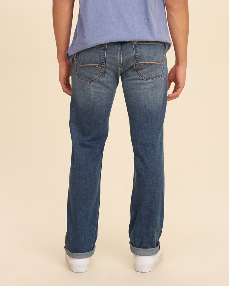 Hình Quần jean nam Hollister HCO-US-J08 Slim Straight Jeans