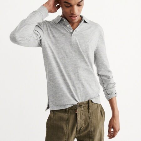 Hình Áo thun polo Abercrombie & Fitch AF-US-P25 Long Sleeve Sweater