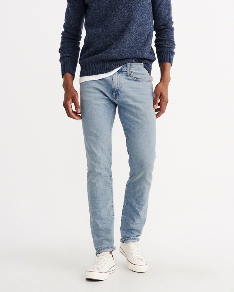 Hình Quần Jean nam Abercrombie & Fitch AF-US-J28 Skinny Jeans