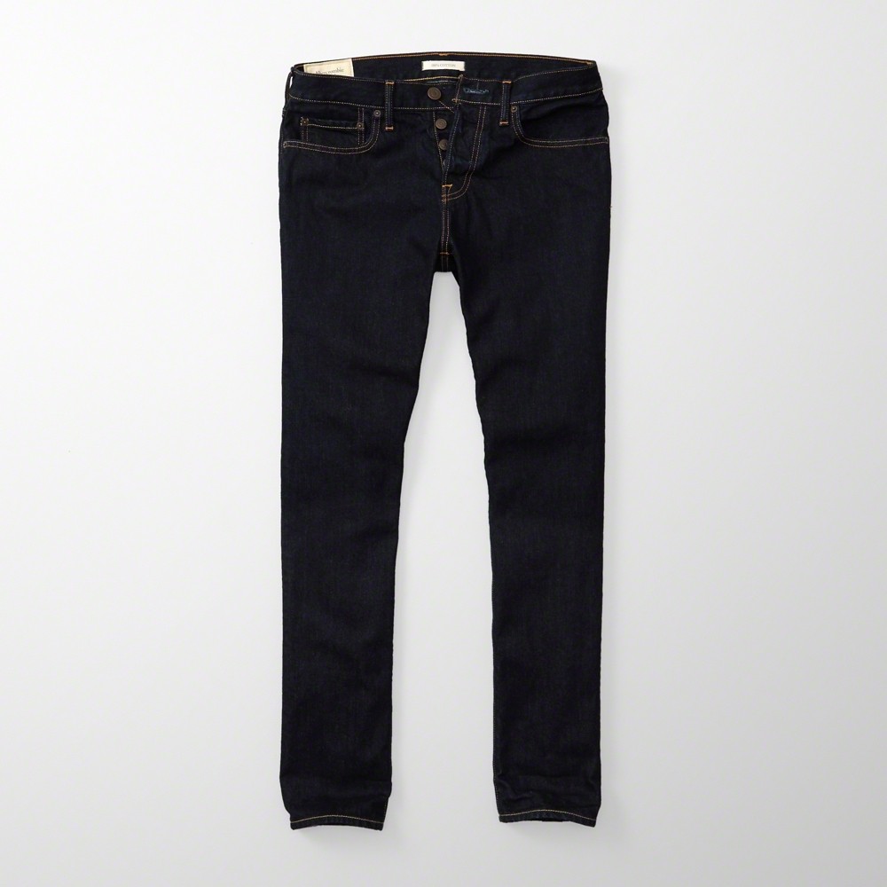 Hình Quần Jean nam Abercrombie & Fitch AF-US-J31 Slim Straight Jeans