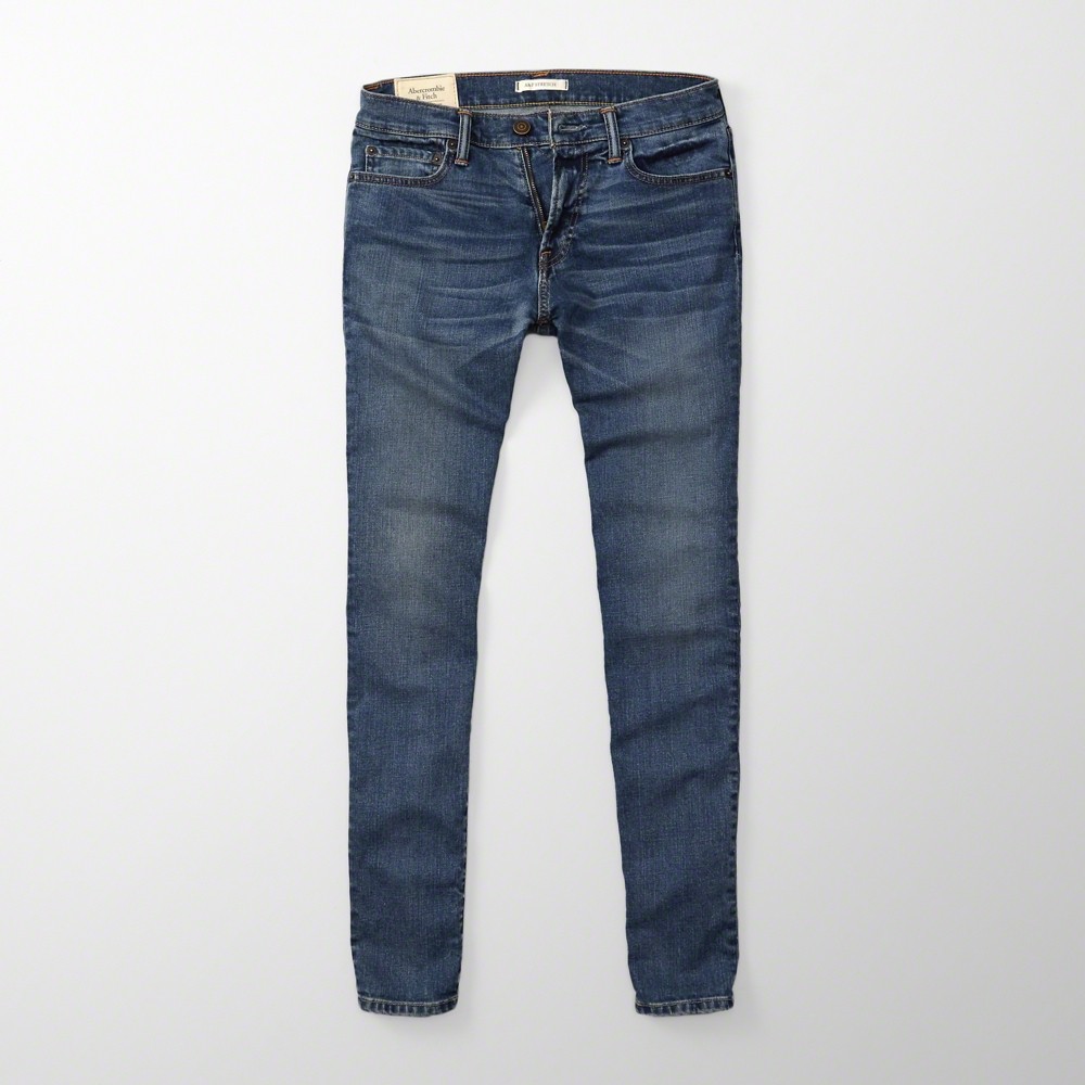 Hình Quần Jean nam Abercrombie & Fitch AF-US-J32 Super Skinny Jeans
