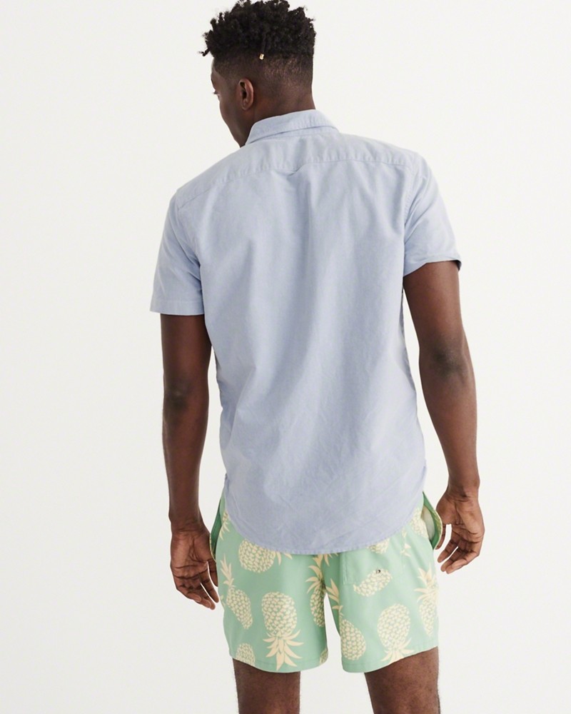 Hình Áo sơmi nam Abercrombie & Fitch AF-US-SM42 Short Sleeve
