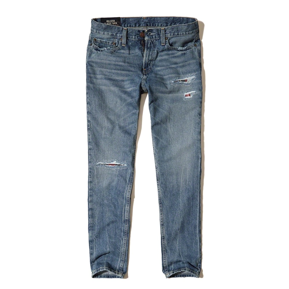 Hình Quần jean nam Hollister HCO-US-J12 Classic Taper Jeans