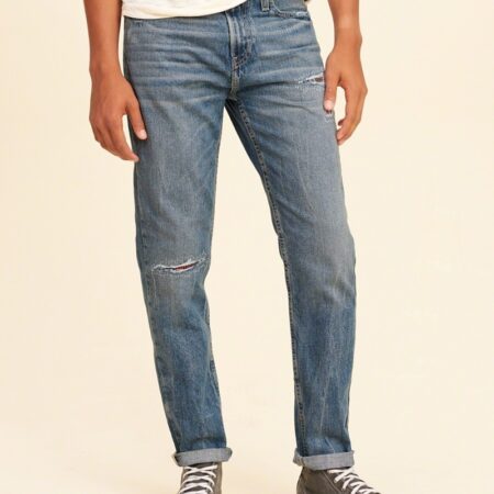 Hình Quần jean nam Hollister HCO-US-J12 Classic Taper Jeans