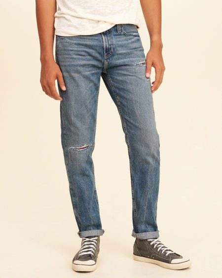 Hình Quần jean nam Hollister HCO-US-J12 Classic Taper Jeans