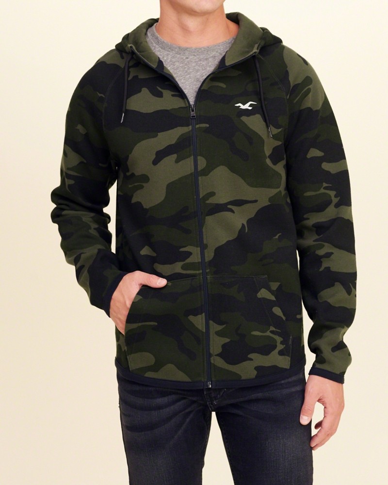 Hình Áo khoác nam Hollister HCO-US-K10 Camo Neoprene