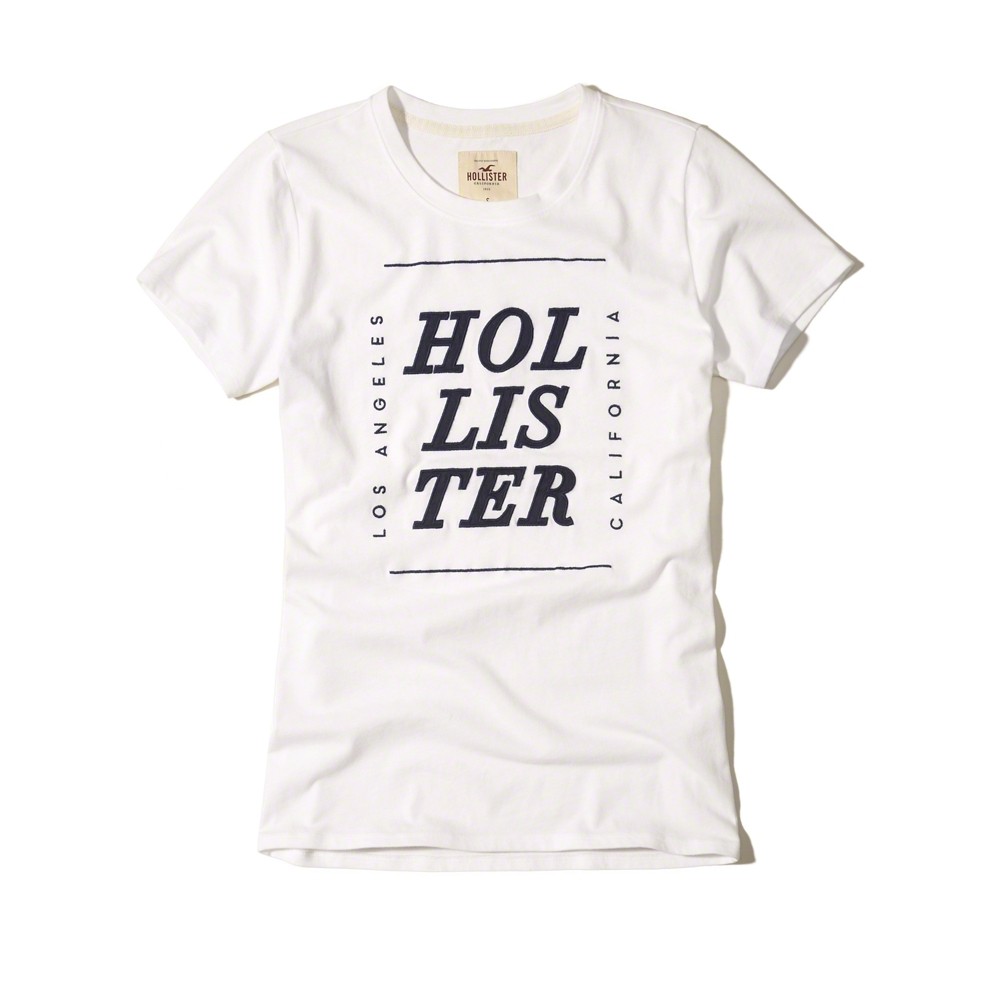 Hình Áo thun nữ Hollister HCO-US-NT08 Logo Graphic Tee