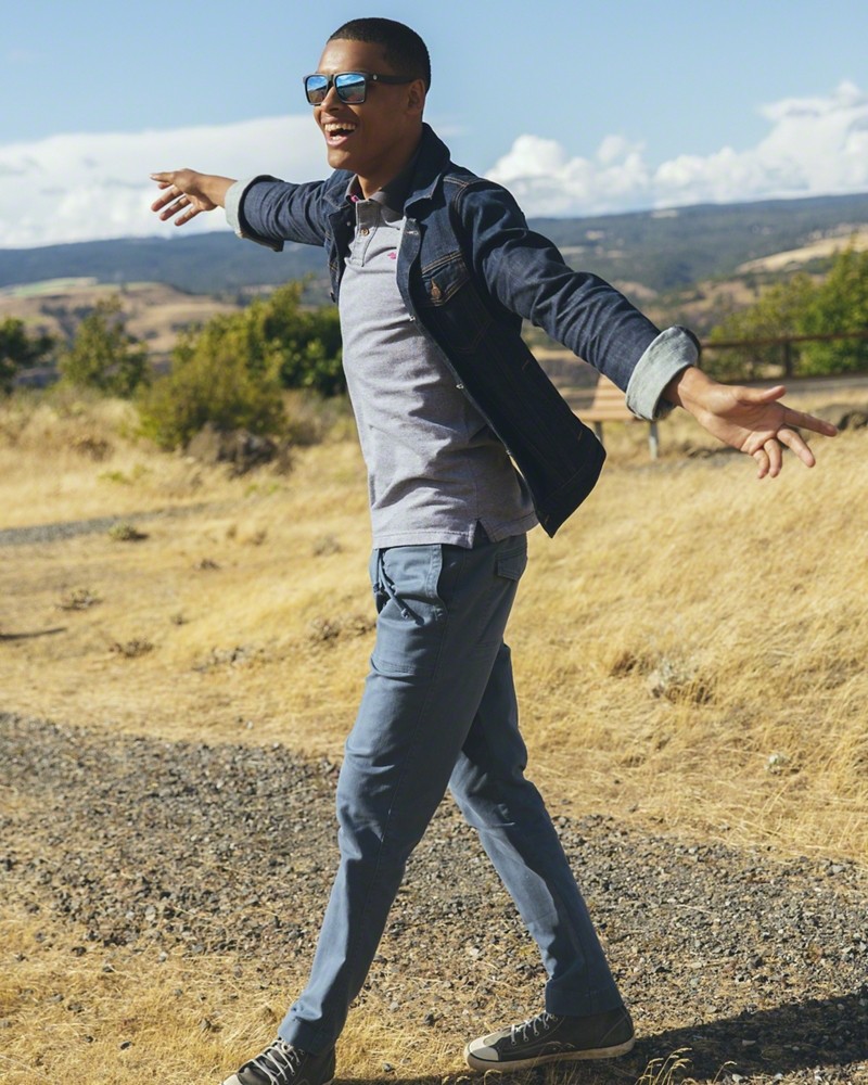 Hình Quần dài nam Hollister HCO-US-Q13 Taper Military