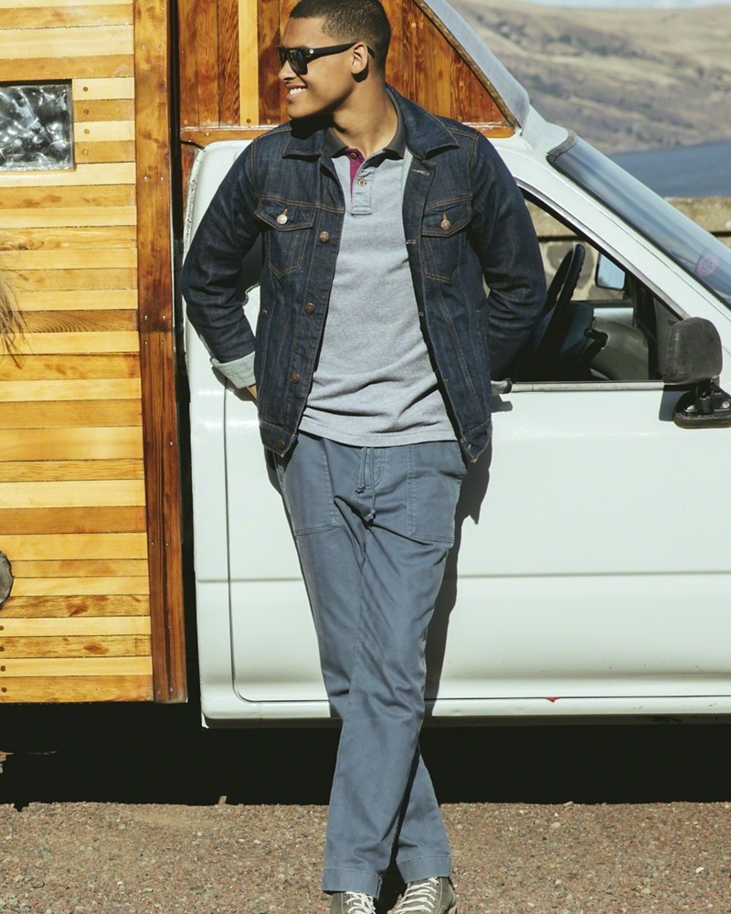 Hình Quần dài nam Hollister HCO-US-Q13 Taper Military