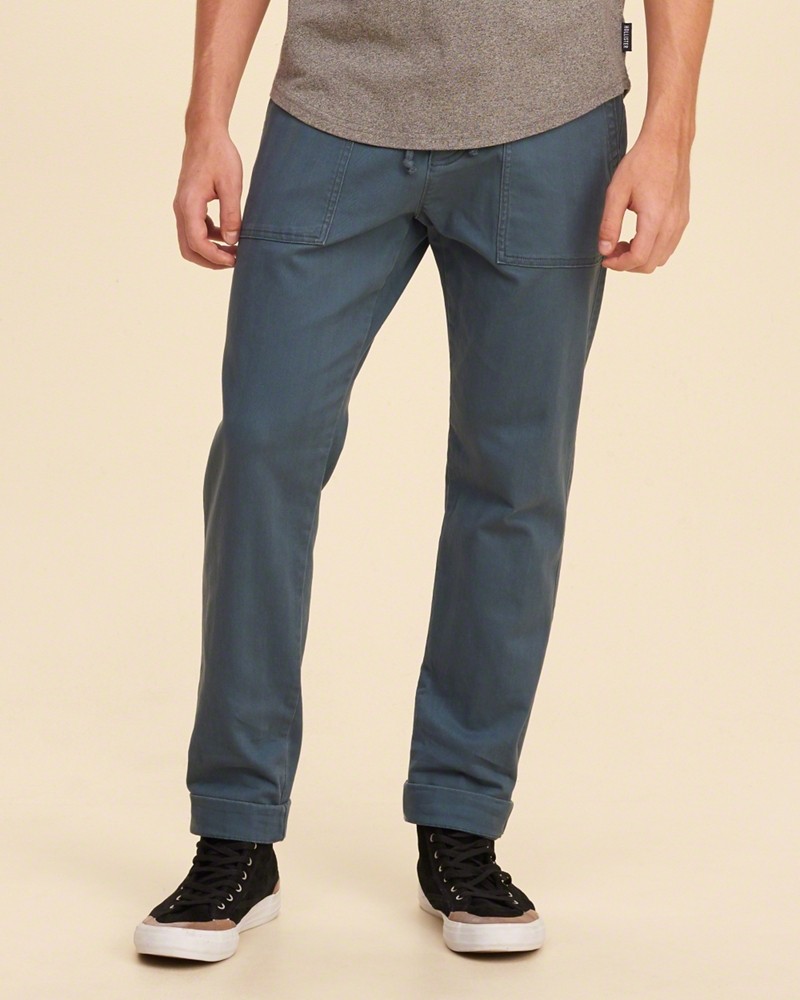 Hình Quần dài nam Hollister HCO-US-Q13 Taper Military