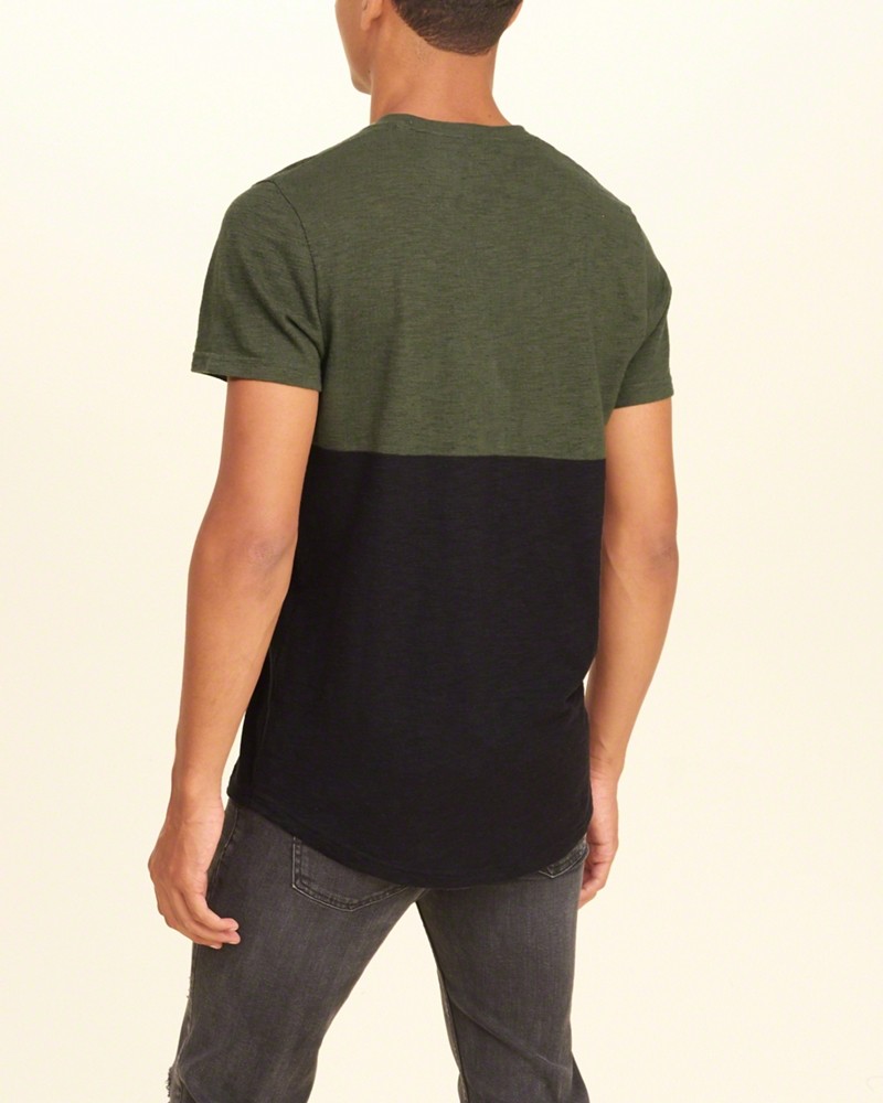 Hình Áo thun nam Hollister HCO-US-T14 Colorblock Graphic