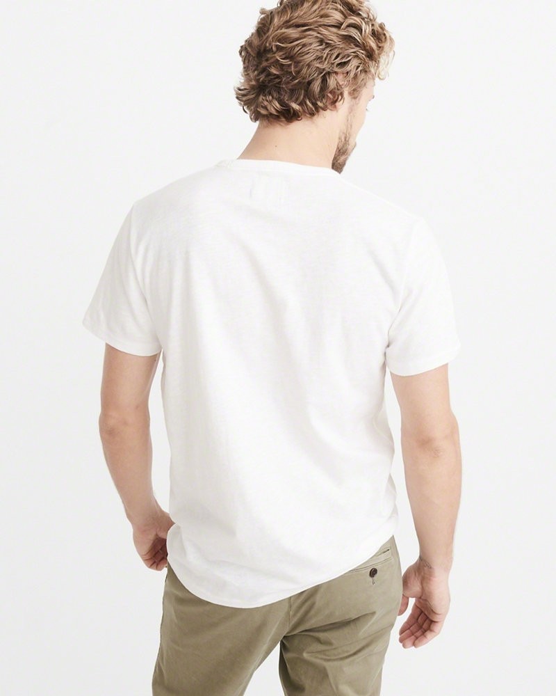 Hình Áo thun nam Abercrombie & Fitch AF-T205 Short-Sleeve Pocket Tee