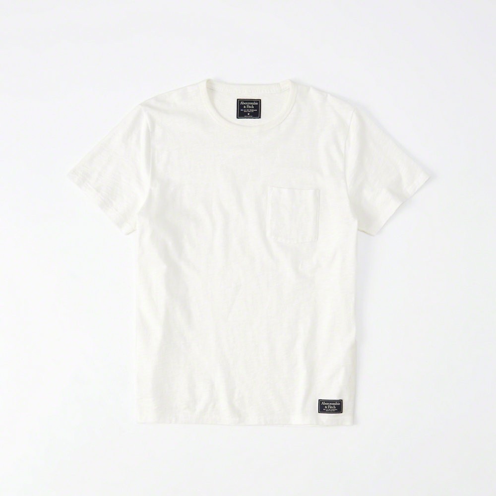 Hình Áo thun nam Abercrombie & Fitch AF-T205 Short-Sleeve Pocket Tee