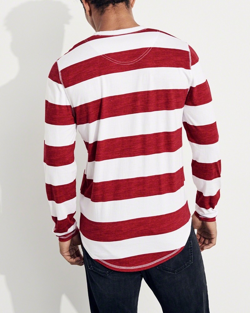 Hình Áo thun nam tay dài Hollister HCO-HL09 Crewneck T-Shirt