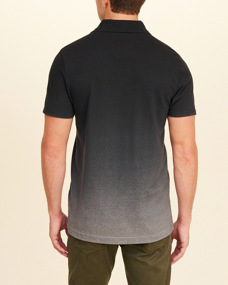 Hình Áo thun nam Hollister HCO-P116 Stretch Pique Ombré Polo
