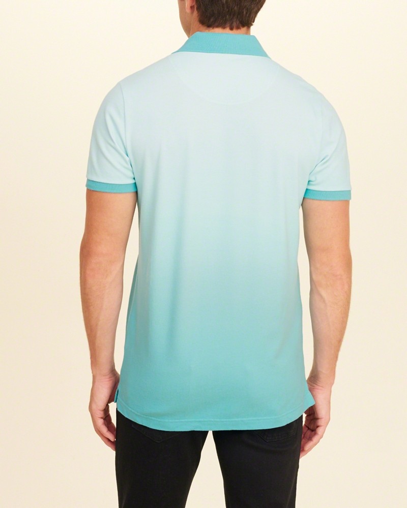Hình Áo thun nam Hollister HCO-P136 Stretch Pique Ombré Polo