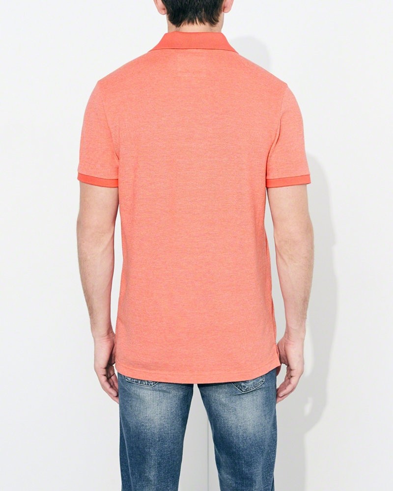 Hình Áo thun nam Hollister HCO-P159 Stretch Pique Polo Purple