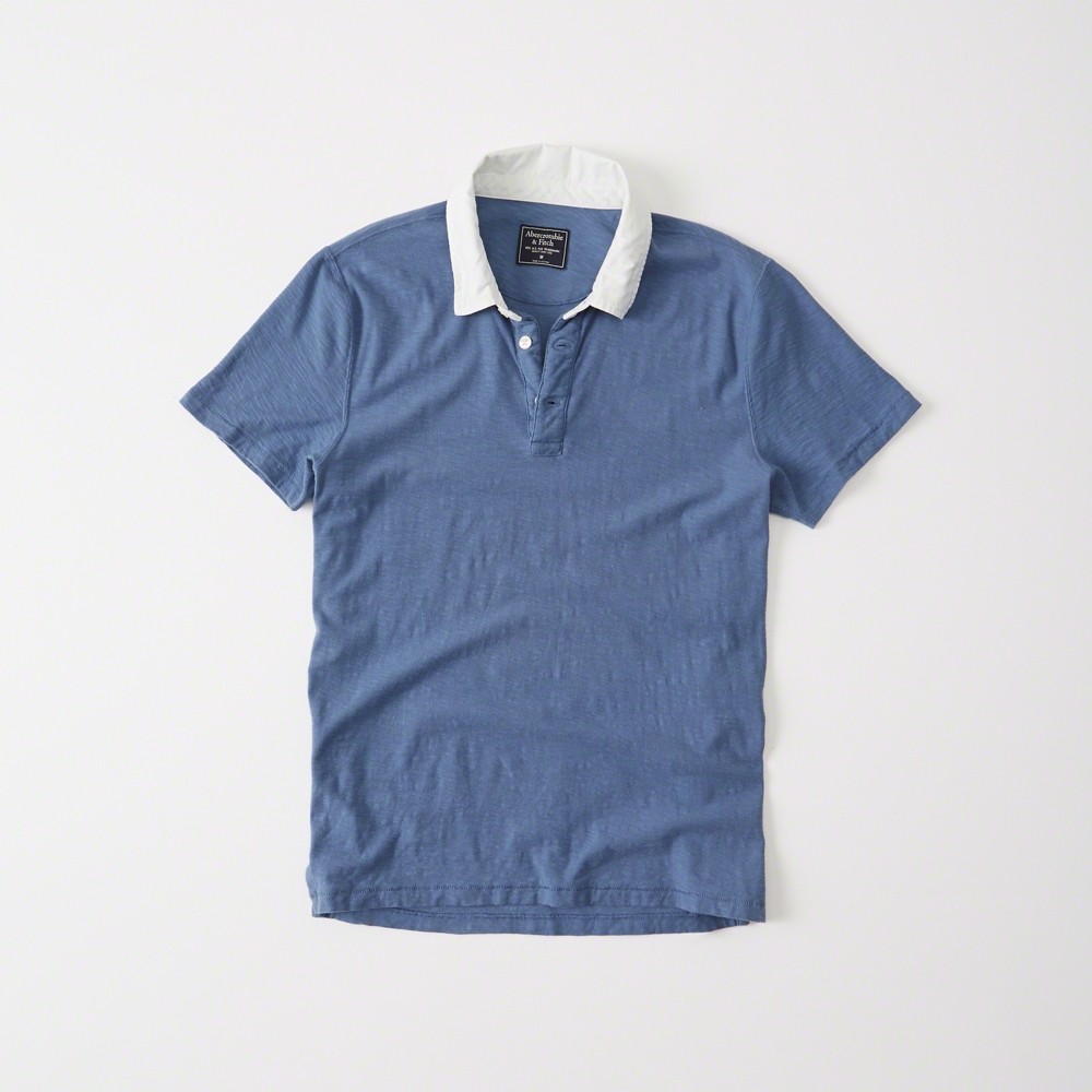 Hình Áo thun polo Abercrombie & Fitch AF-P111 CONTRAST COLLAR POLO