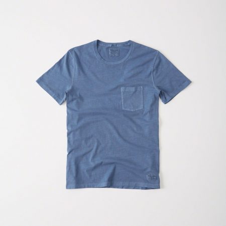 Hình Áo thun nam Abercrombie & Fitch AF-T215 Garment Dye Crew Tee