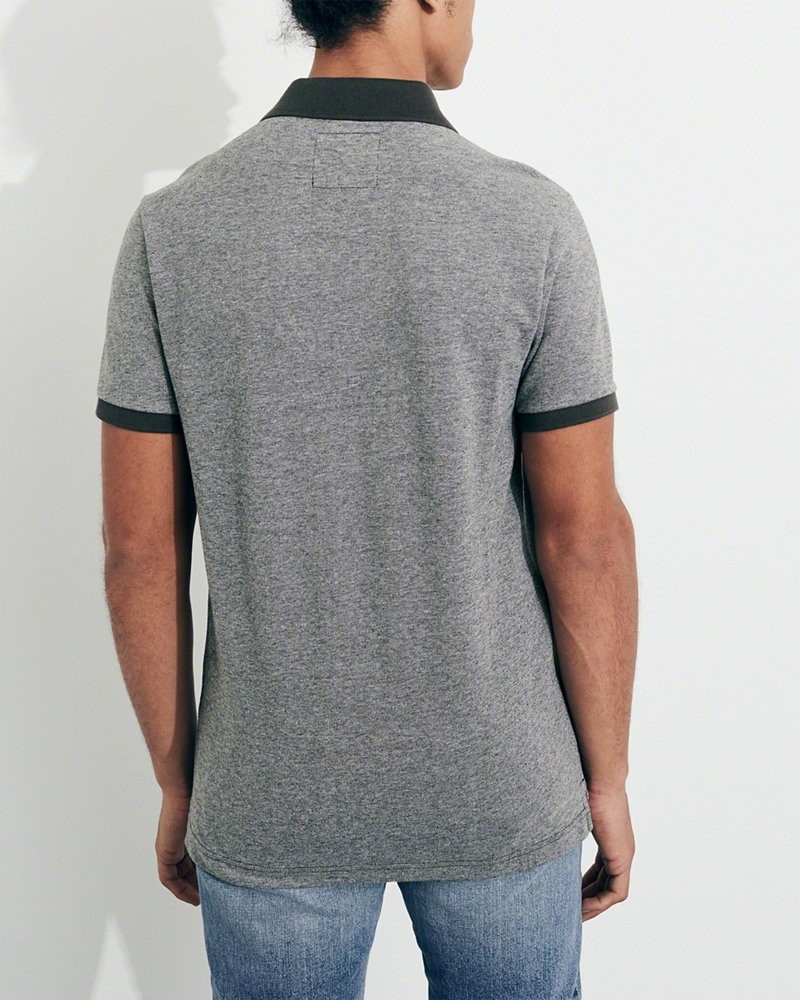 Hình Áo thun nam cổ bẻ Hollister HCO-P149 Stretch Pique Polo