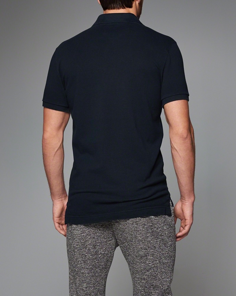 Hình Áo thun polo Abercrombie & Fitch Big Icon Polo AF-P113