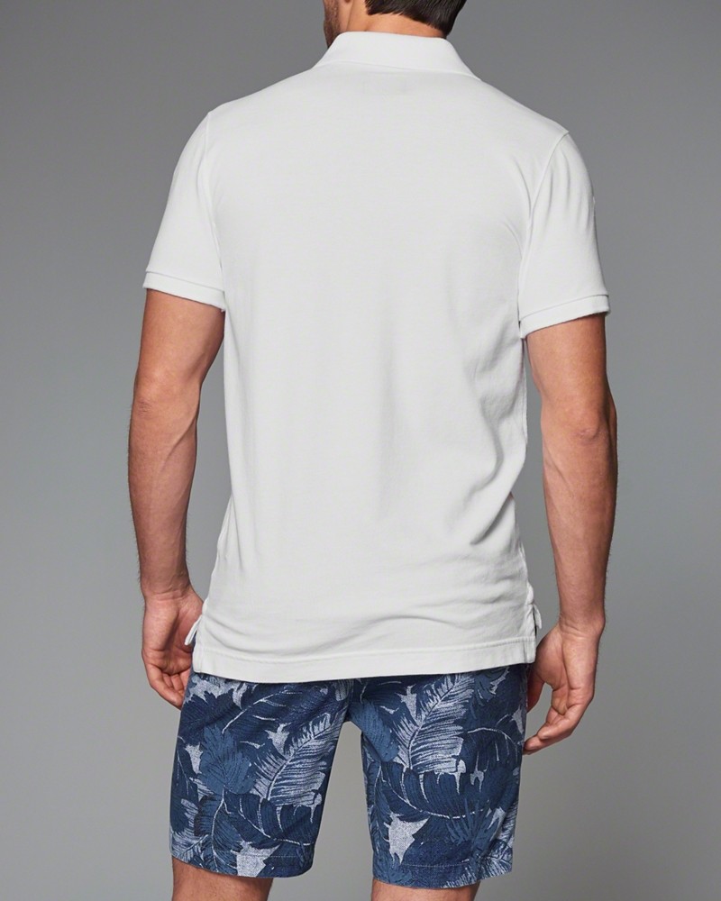 Hình Áo thun polo Abercrombie & Fitch Big Icon Polo AF-P116