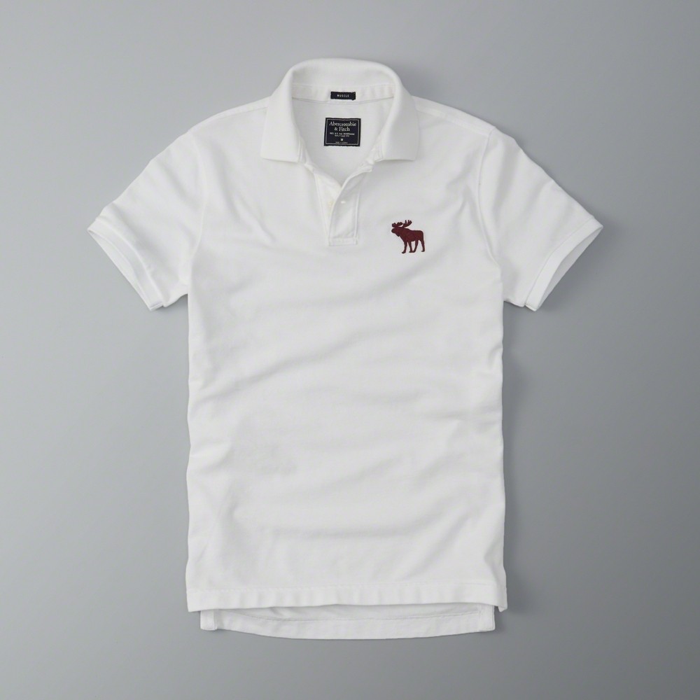Hình Áo thun polo Abercrombie & Fitch Big Icon Polo AF-P116