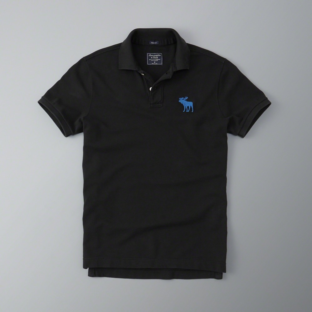 Hình Áo thun polo Abercrombie & Fitch Big Icon Polo AF-P117