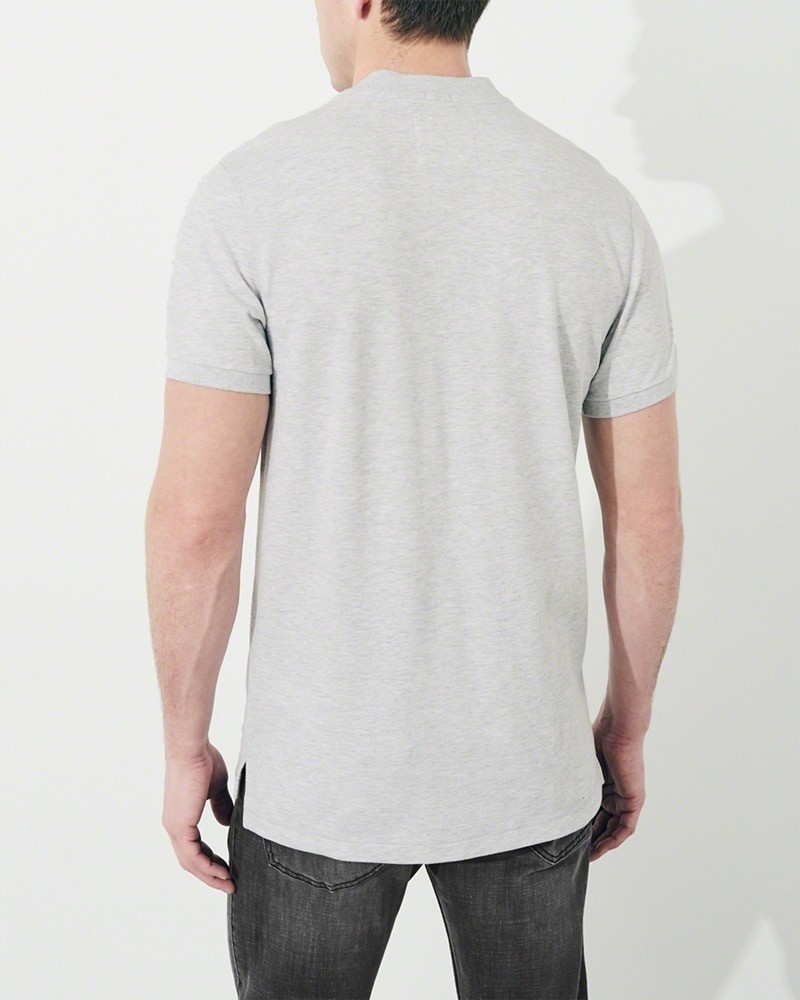 Hình Áo thun nam Hollister cổ trụ HCO-H11 Blade Collar Stretch Pique Polo