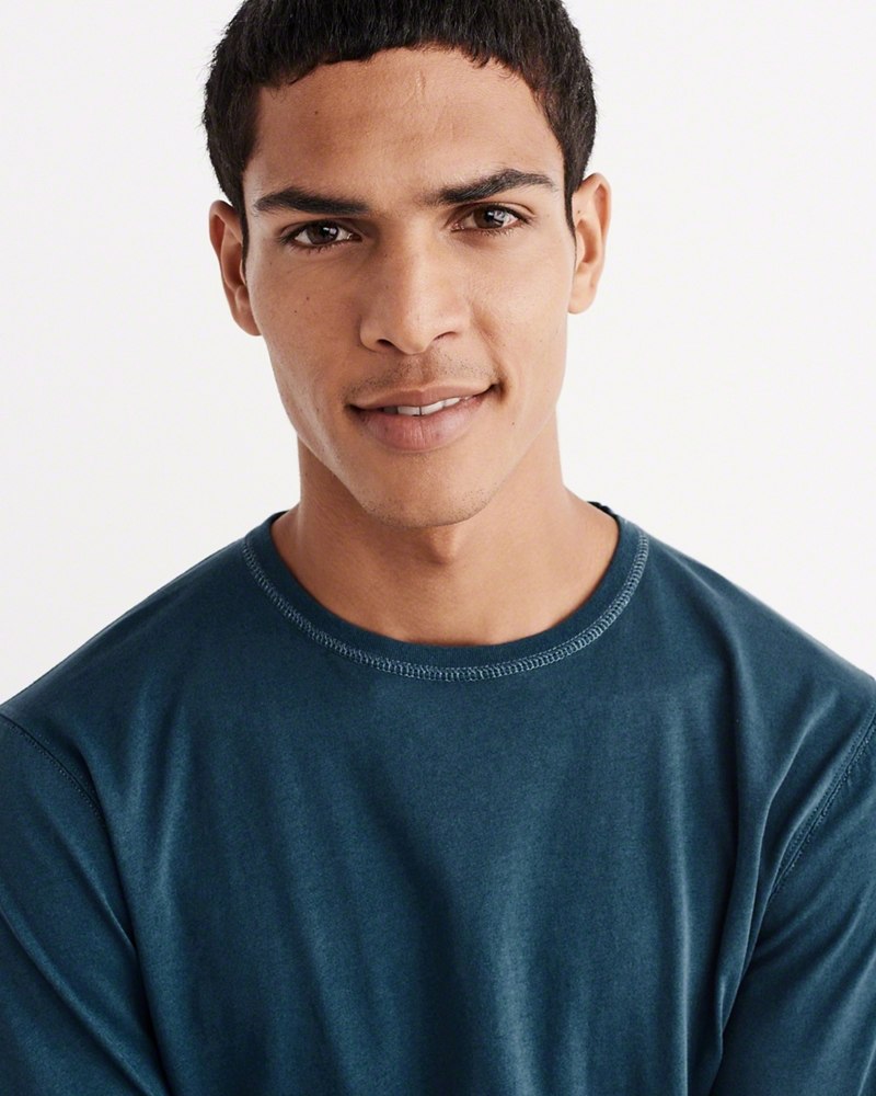 Hình Áo thun nam Abercrombie & Fitch AF-HL24 Crew Long-Sleeve Tee